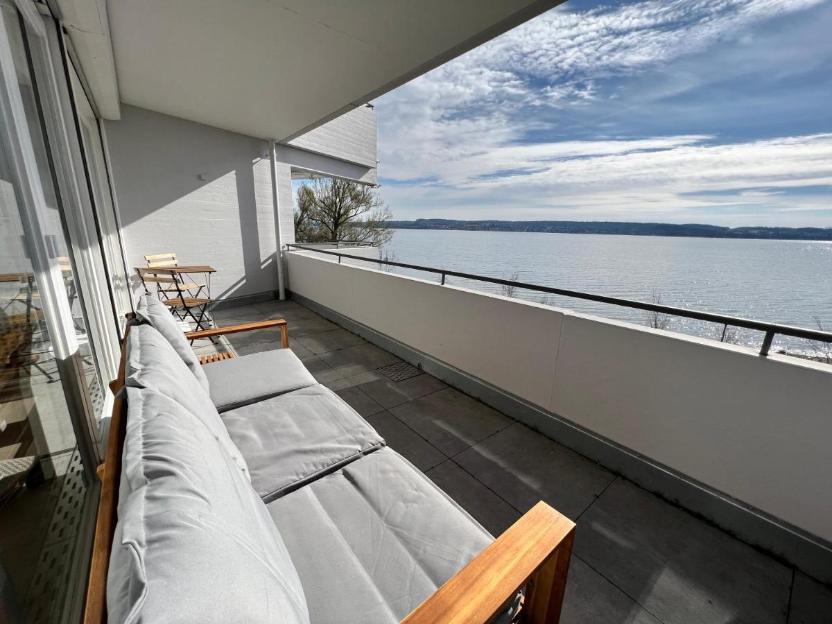 Kleines Seeapartment Uberlingen Dış mekan fotoğraf