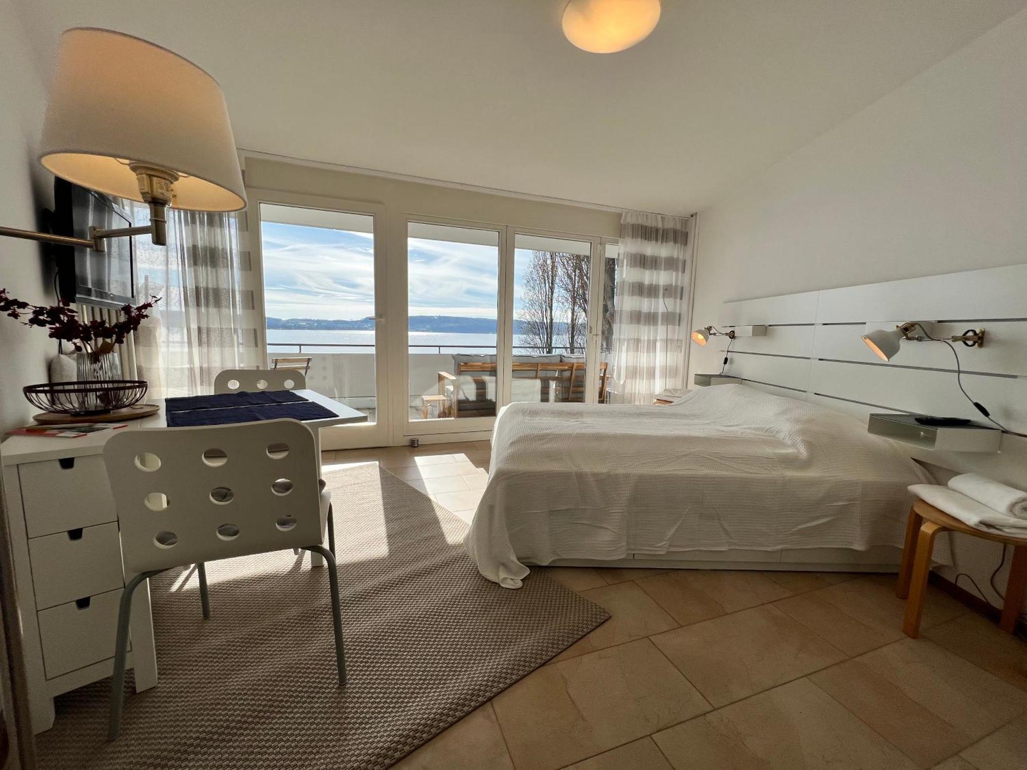 Kleines Seeapartment Uberlingen Dış mekan fotoğraf