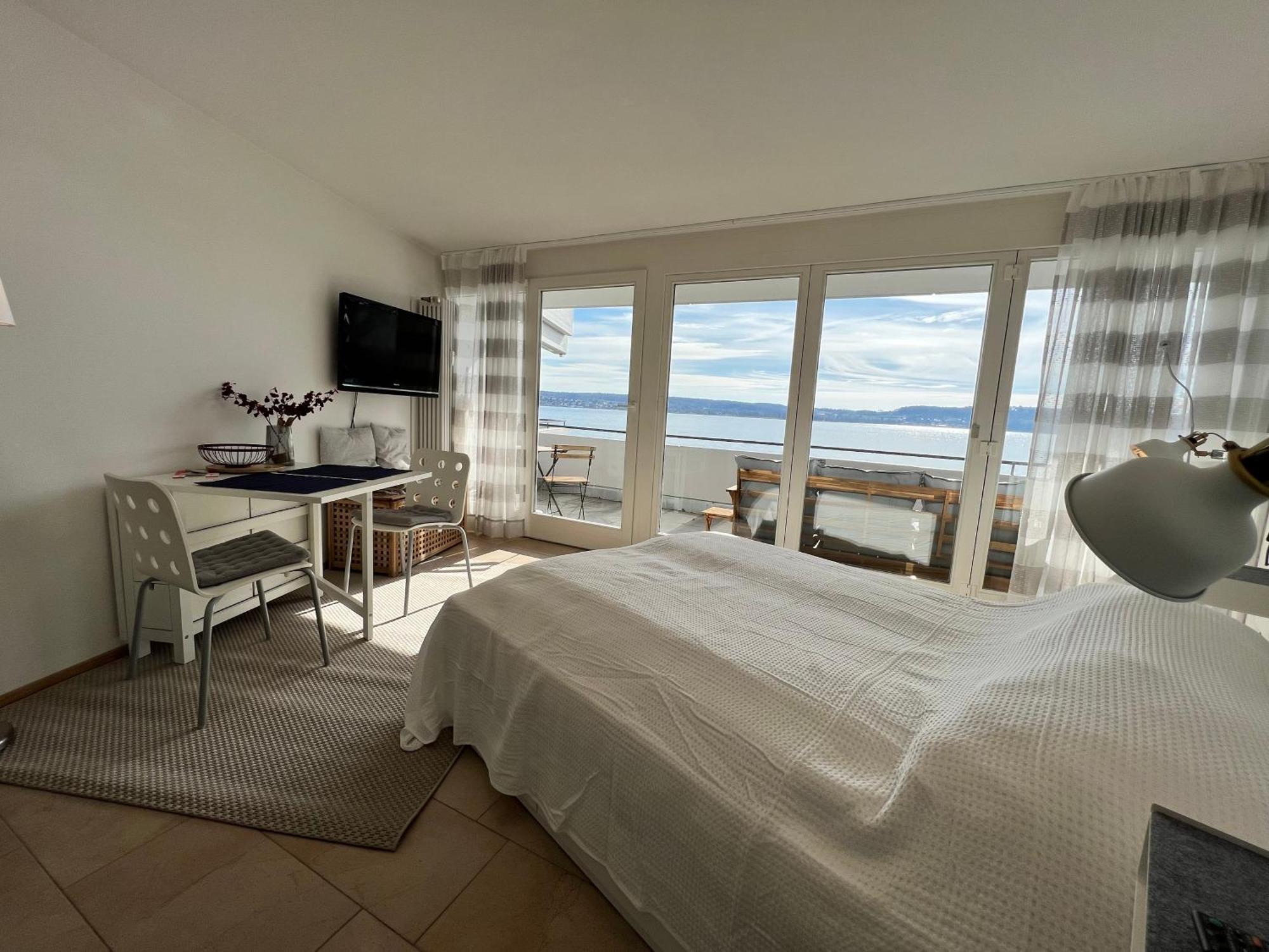 Kleines Seeapartment Uberlingen Dış mekan fotoğraf