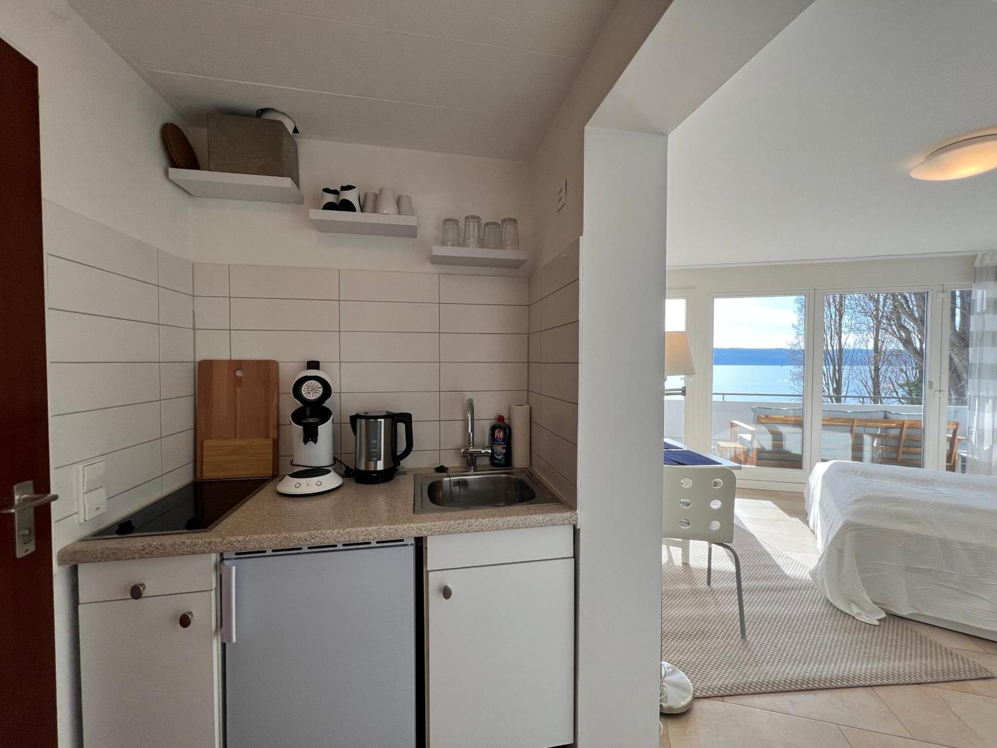 Kleines Seeapartment Uberlingen Dış mekan fotoğraf